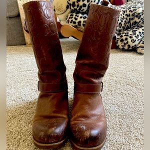 Coach boots! Size 9 still have a lot of life left in them!